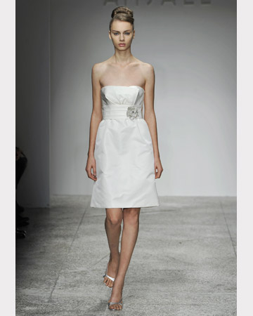 Bridal Fashion 2011: Short and Sassy!